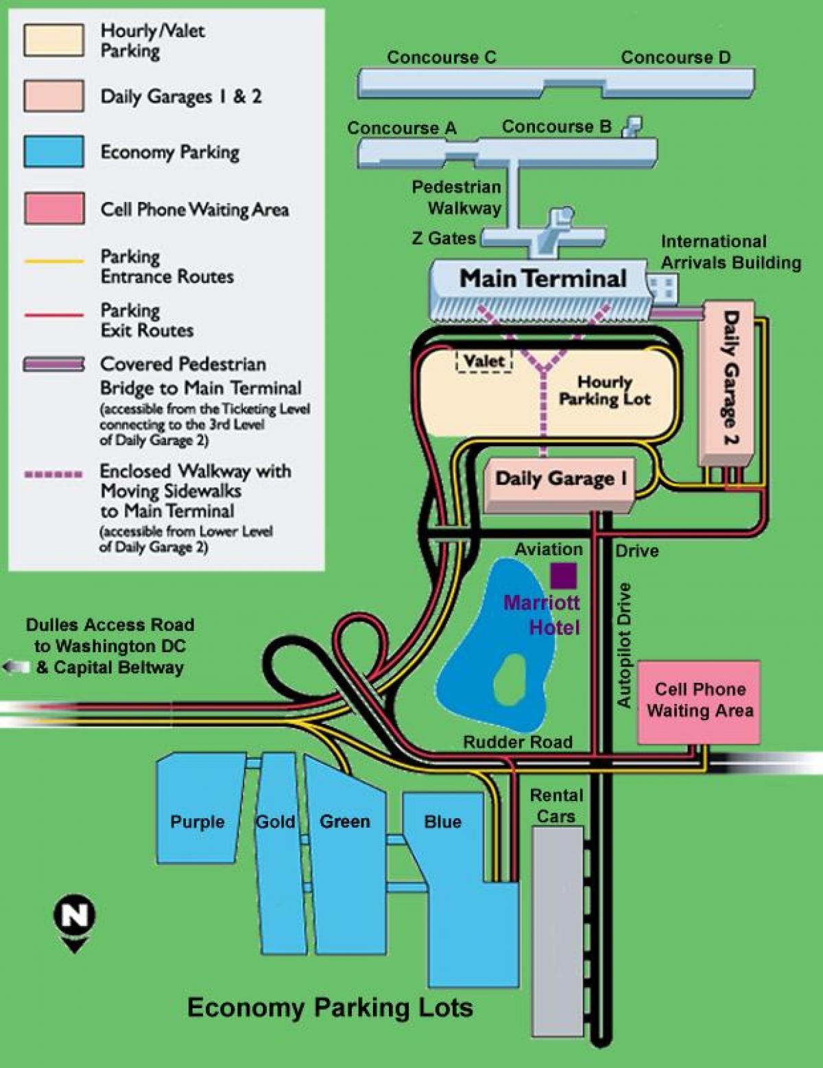 دالس پارکینگ نقشه