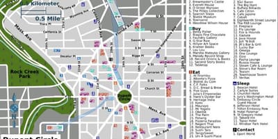 Dupont circle dc نقشه