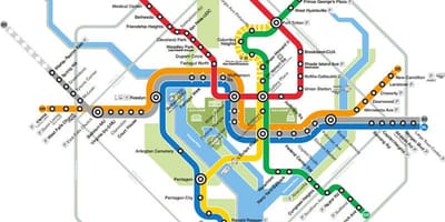 واشنگتن, dc, آموزش نقشه
