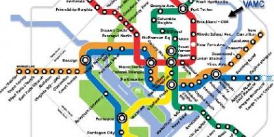 Md نقشه مترو