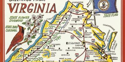 واشنگتن ویرجینیا نقشه